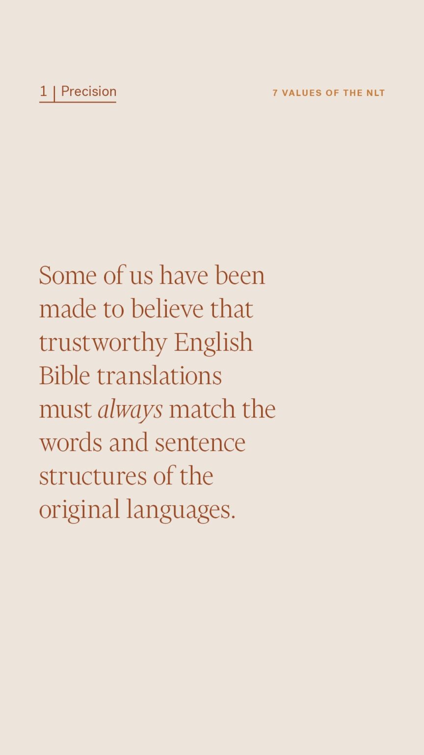 New Living Translation Principle 1 Precision New Living Translation   NLT WhyNLT IG Stories3 864x1536 