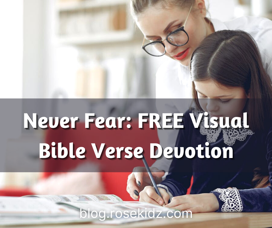 Never Fear: Free Visual Bible verse Devotion