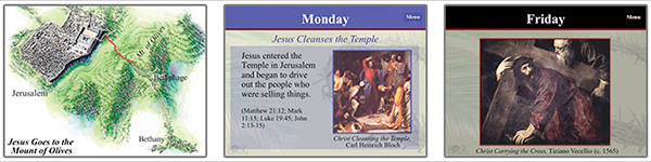 Inside Palm Sunday to Easter Powerpoint