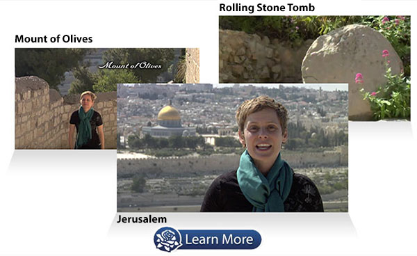 Last Days of Jesus Mount of Olives, Rolling Stone Tomb, Jerusalem