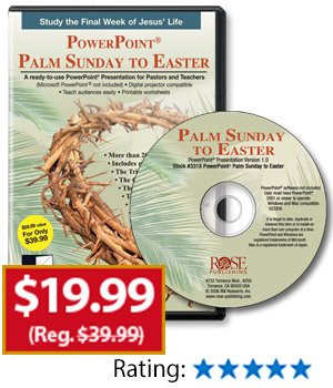 PowerPoint Palm Sunday to Easter