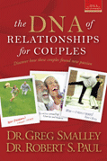 book cover - the dna of relationships for couples